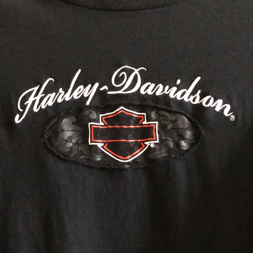 Given as Gift! Harley-Davidson Long-Sleeve Top - Picture 2 of 9